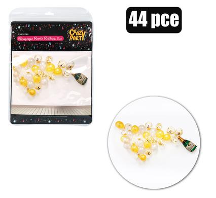 Balloon arch decor pack bubbly 44pc