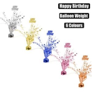 Helium balloon weight happy birthday
