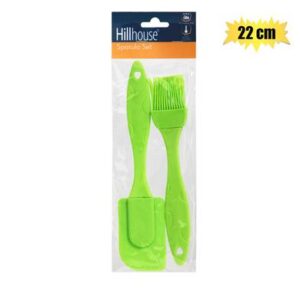 Spatula and brush set silicone22cm