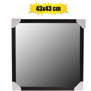 Mirror wall pl 43x43cm asstd