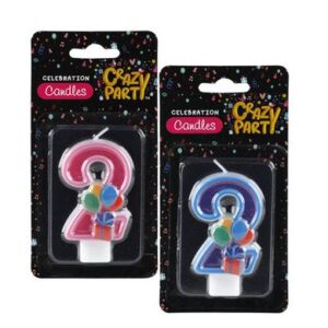 Candle birthday single number-2 kiddies