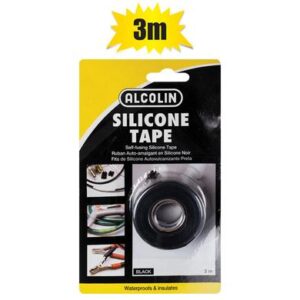 Silicone tape 3mx25mm black