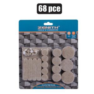 Protection-pads brn asstd 68pc h/d