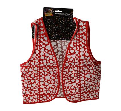 Dress up vest hearts