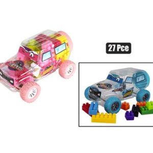 Building blocks storage 27pc vehicle