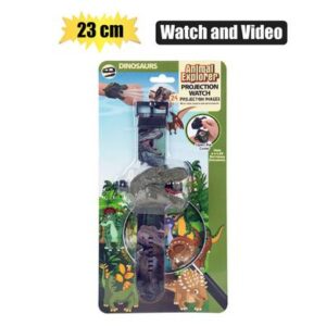 Animals dinosaur watch w/projection 23cm