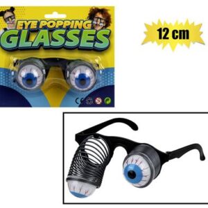 Novelty glasses eye popping 12.5cm