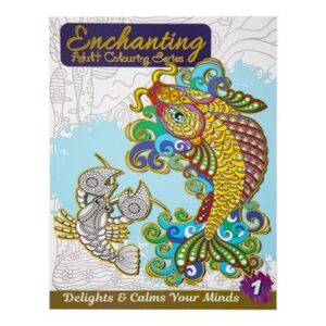 Book colouring enchanting 1