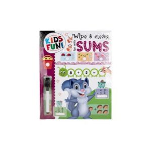 Book educational wipe clean sums