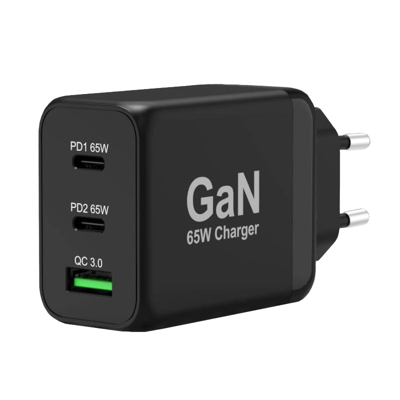 900106-EU_wr_01a Port Connect 65W Type-C GaN Universal Charger