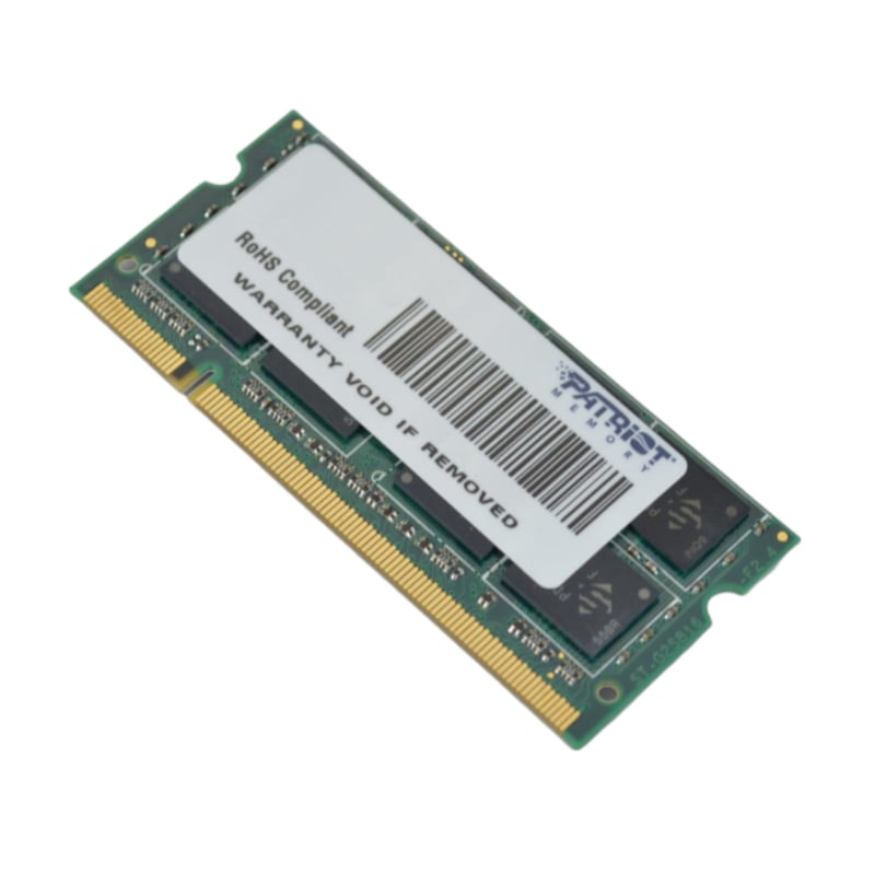PSD22G8002S_wr_01b Patriot Signature Line 2GB 800MHz DDR2 Dual Rank SODIMM Notebook Memory