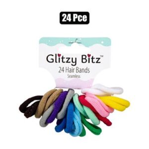 Hair band elastic 24pc no join light
