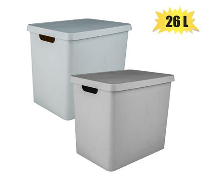 Storage box pl vinto design 26l w/lid