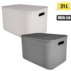 Storage box shell design with 21l