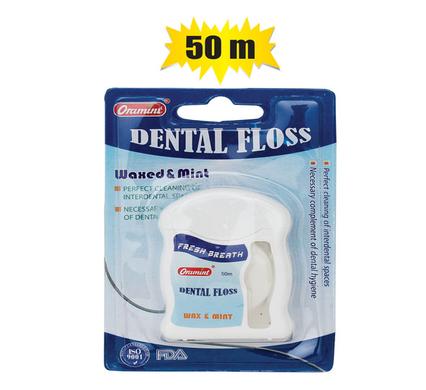 Tooth dental floss menthol 50m