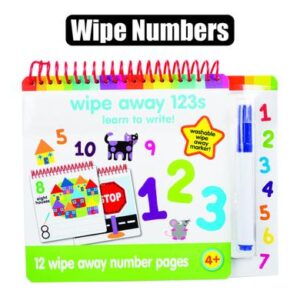 Book edu dry wipe numbers