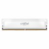 Crucial Pro Overclocking 16GB 6000Mhz DDR5 Desktop Memory White