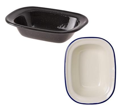Pie dish enamel 30cm oblong