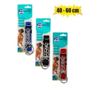 Pet dog collar control chain 40-60cm