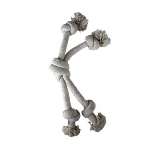 Pet dog toy tug - knotted string 47cm