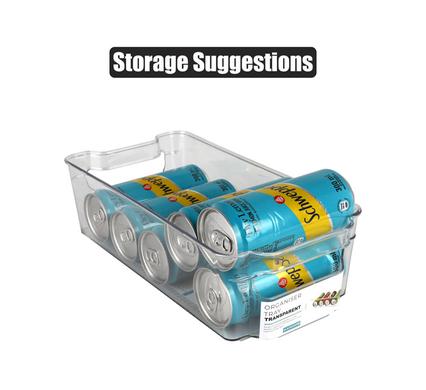 Organiser tray clear 31x15x9cm