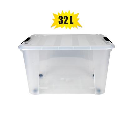 Storage box roller 32l 46x31x27cm