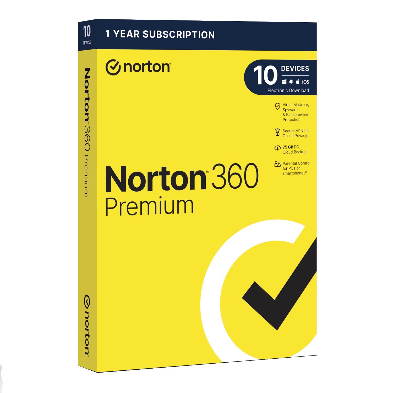 Norton 360 Premium 75GB – 10 Devices (Physical Package) - Image 2