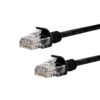 Gizzu Cat6 UTP Fly Lead Ethernet Network Cable 2m – Black