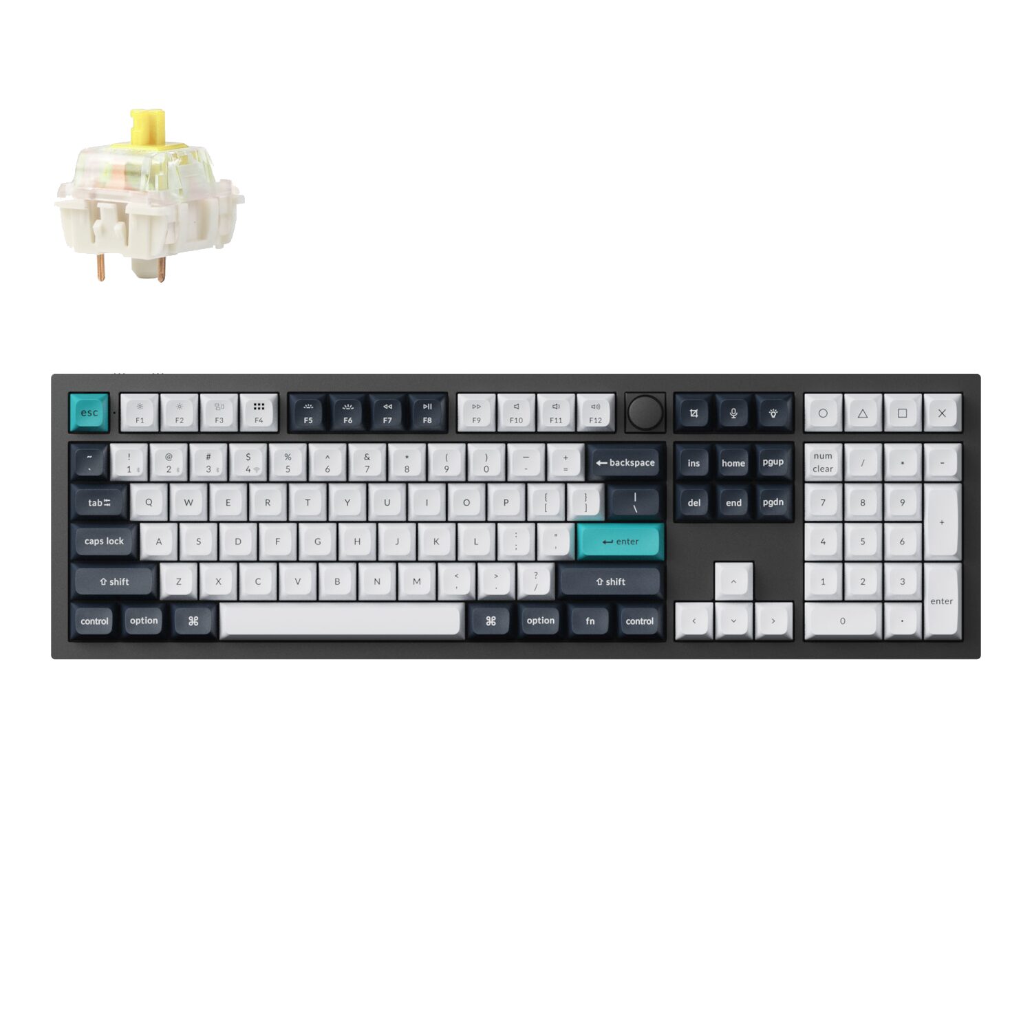 Keychron Q6 Max QMK/VIA Wireless Mechanical Keyboard (Full-Size