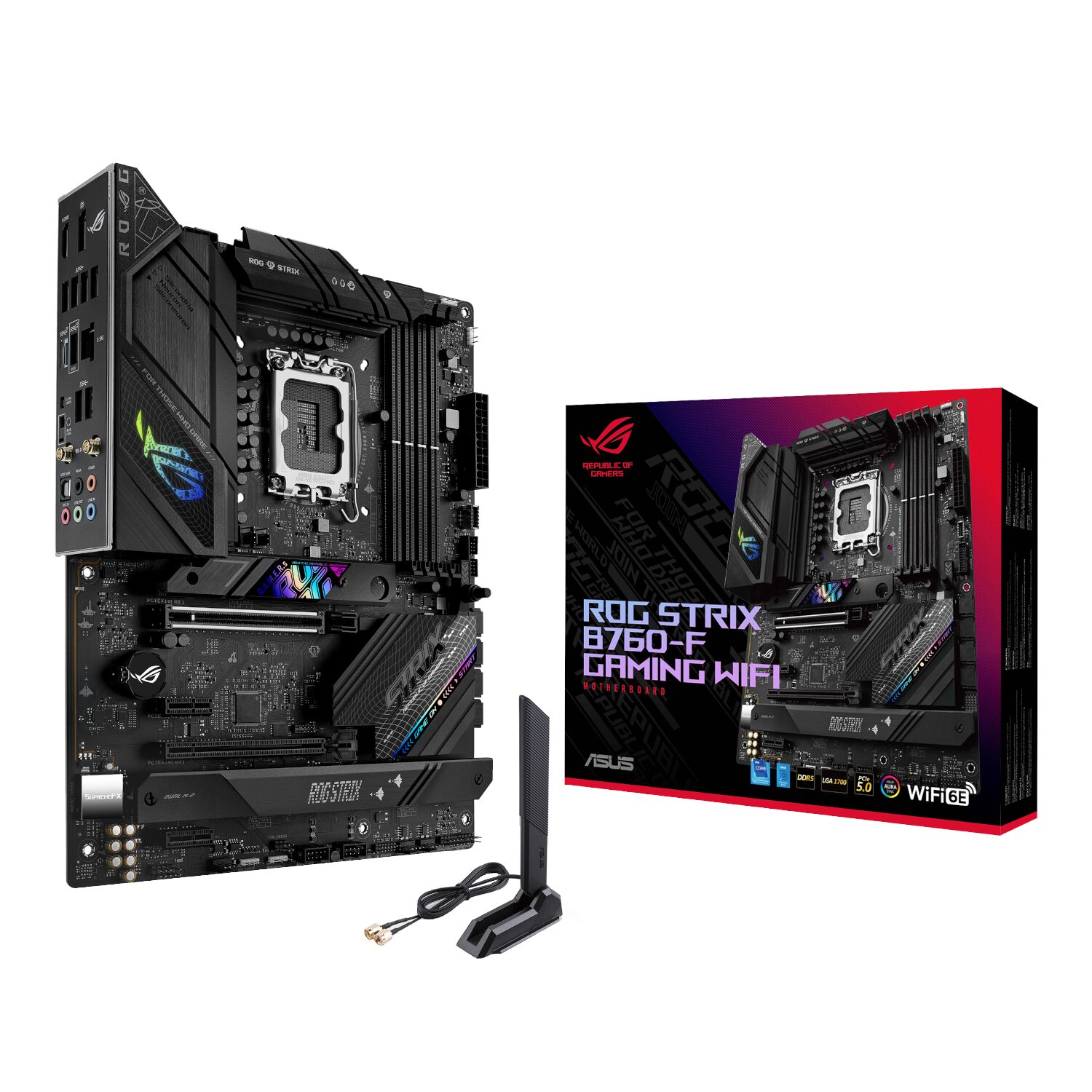 Asus ROG Strix B760-F Gaming WiFi Motherboard - Intel LGA1700