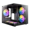 Antec VCX20M RGB Elite Micro-ATX | ITX Mini-Tower Gaming Chassis - Black